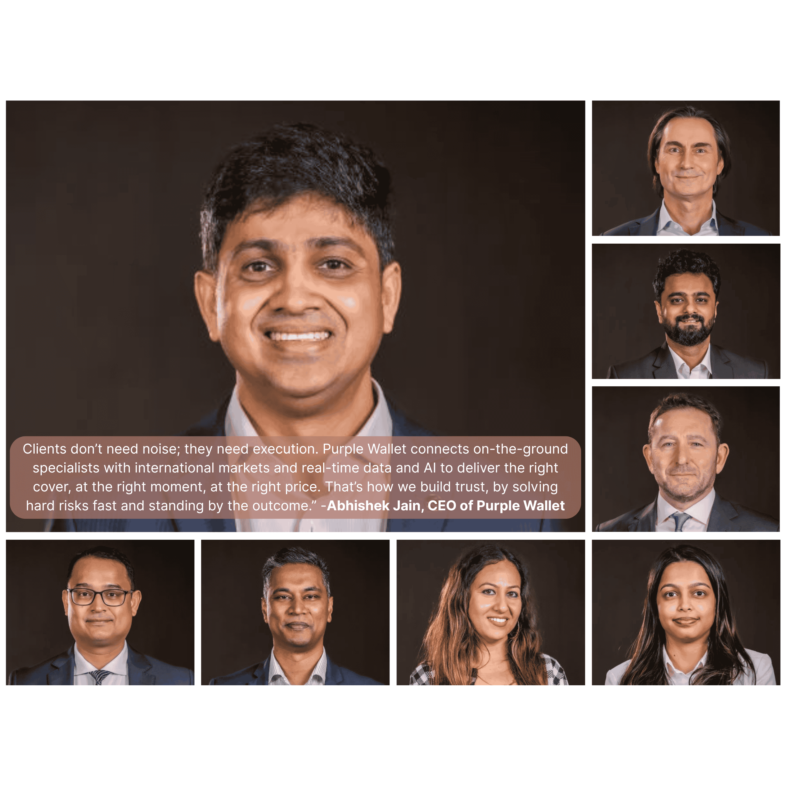 Professional business team